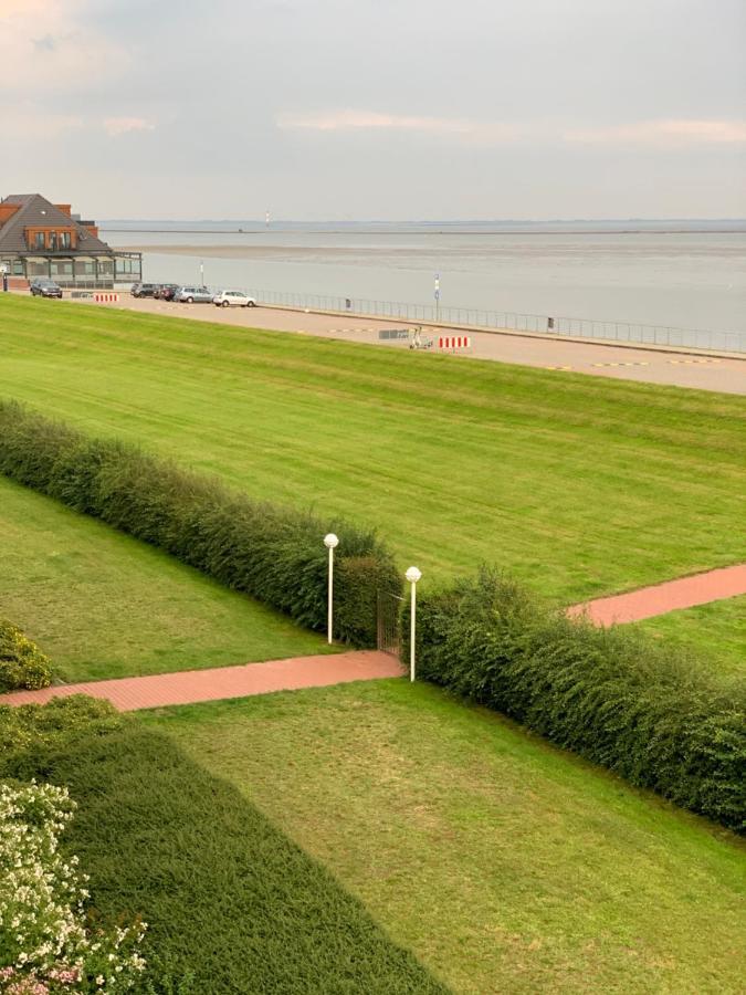 Apartamento Fewo Mit Meerblick - Direktzugang Zur Nordsee Wilhelmshaven Exterior foto