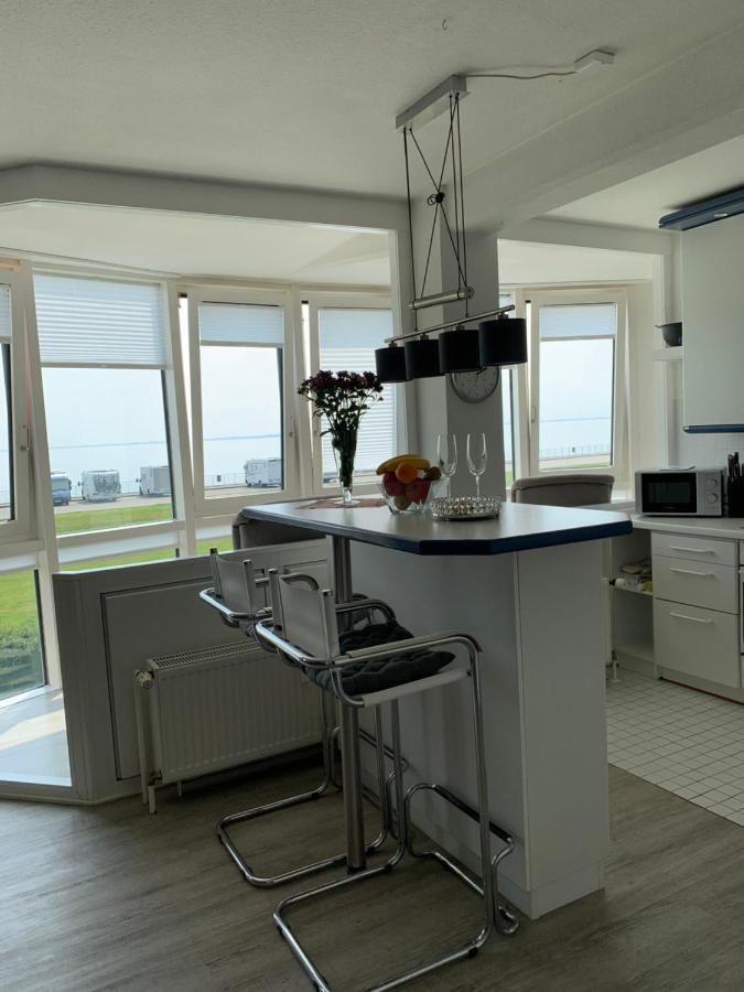 Apartamento Fewo Mit Meerblick - Direktzugang Zur Nordsee Wilhelmshaven Exterior foto