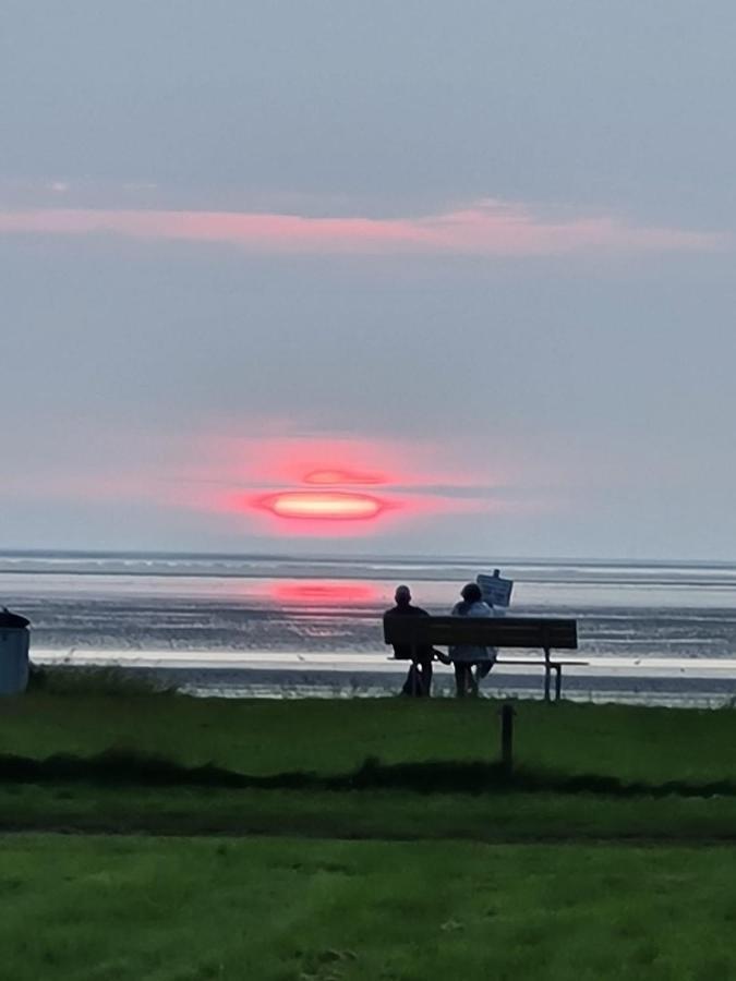 Apartamento Fewo Mit Meerblick - Direktzugang Zur Nordsee Wilhelmshaven Exterior foto