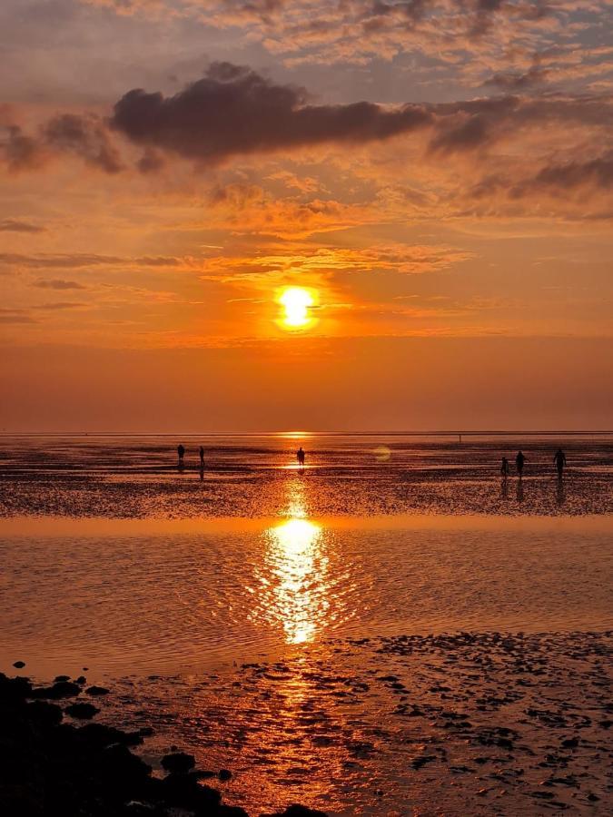 Apartamento Fewo Mit Meerblick - Direktzugang Zur Nordsee Wilhelmshaven Exterior foto