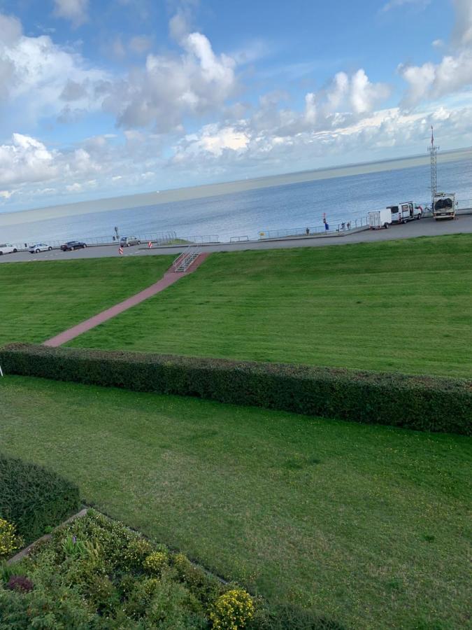 Apartamento Fewo Mit Meerblick - Direktzugang Zur Nordsee Wilhelmshaven Exterior foto
