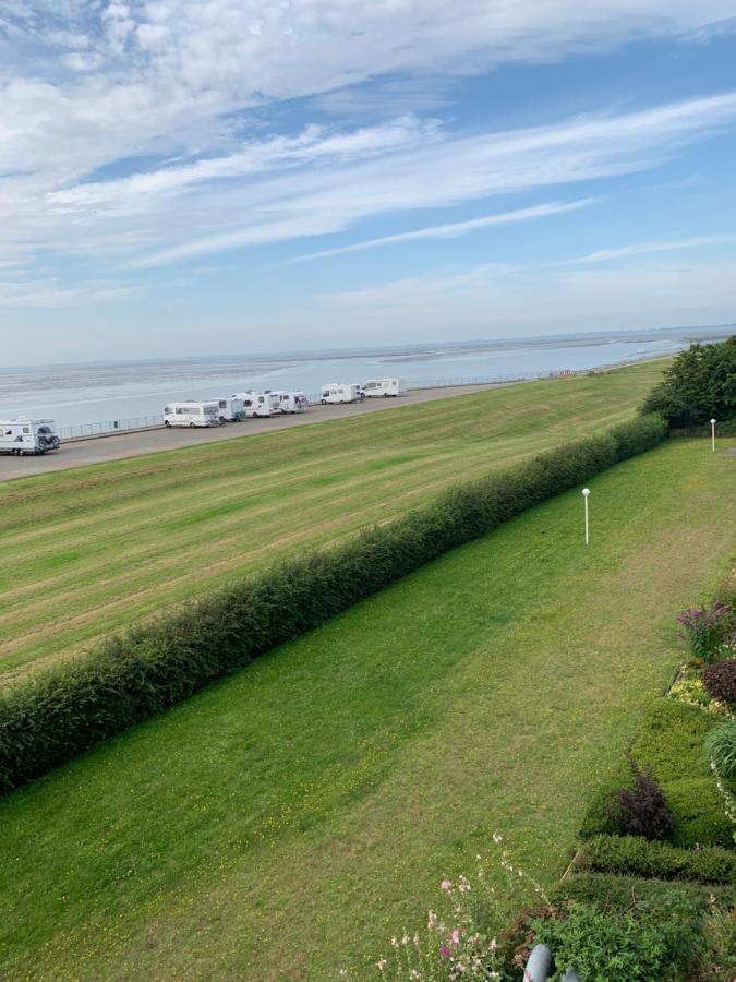 Apartamento Fewo Mit Meerblick - Direktzugang Zur Nordsee Wilhelmshaven Exterior foto